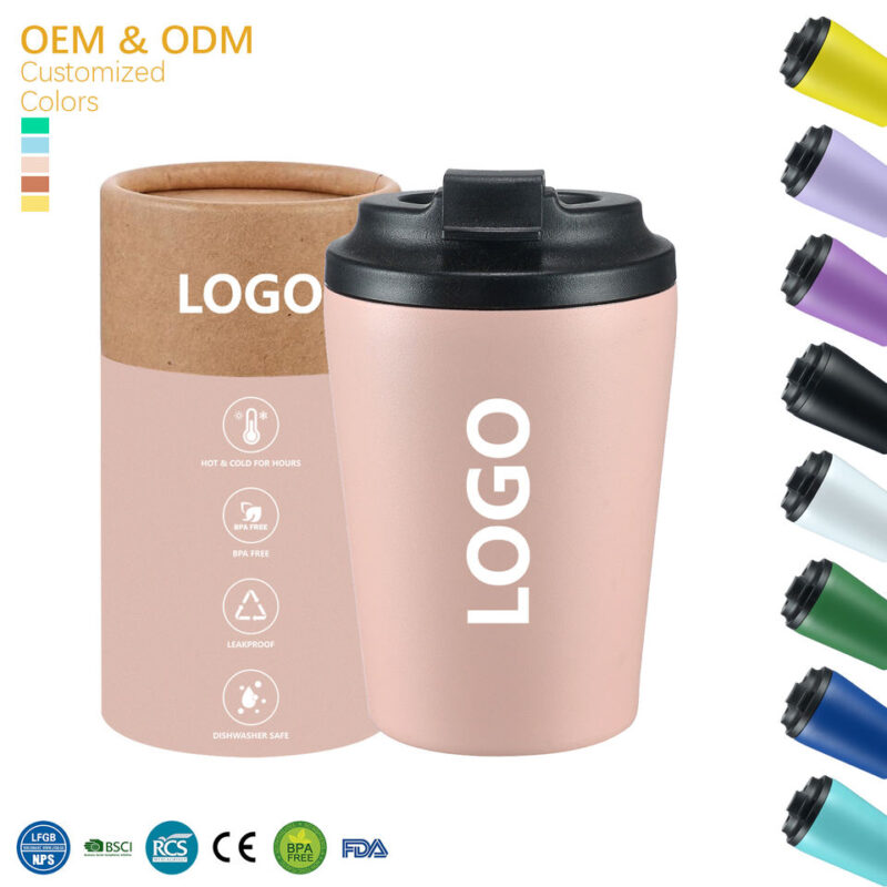 12oz Stainless Steel Vacuum Insulated Coffee Mug Tumbler product image 1