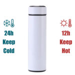 500ml Smart LED Temperature Display Stainless Steel Thermos Bottle product image 2