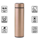 500ml Smart LED Temperature Display Stainless Steel Thermos Bottle product image 3