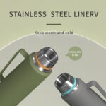 Travel Insulated 40 oz Sharing Water Bottle Stainless Steel Hot Water Bottle for Hiking Camping product image 3