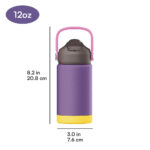 12oz Kids Water Bottle Child School Drink for Kids With Straw and Color LOGO Customization - Product Image 4