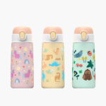14oz Insulated Kids BPA- Free Material Water Bottle Leak-Proof Durable Bottle for Outdoor or School Usage with Patented Design - Product Image 1