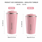 Kingze OEM Custom Logo Smart Temperature Stainless Steel Coffee Mug Vacuum Coffee Cup for Corporate Gift product image 4