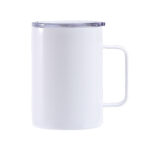 批发升华坯料10盎司14盎司16盎司20盎司24盎司双壁不锈钢定制咖啡啤酒offiec马克杯带盖手柄 product image 5