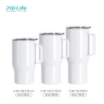 PYD Life New 18 oz 22 oz 25 oz Stainless Steel Cup Sublimation Flask Blanks Travel Mug Tumbler with Leakproof Lid and Handle product image 2