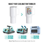 PYD Life New 18 oz 22 oz 25 oz Stainless Steel Cup Sublimation Flask Blanks Travel Mug Tumbler with Leakproof Lid and Handle product image 4