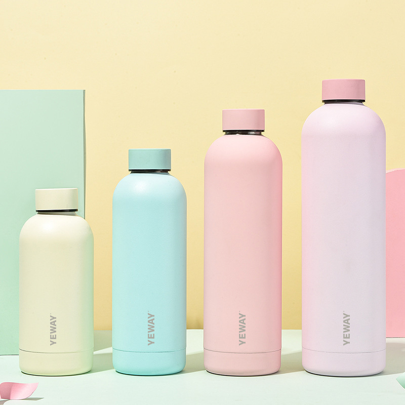 Yeway Ecofriendly Reusable Botella De Agua Water Bottle Directly Sell Double Wall Stainless Steel Custom Yoga Sport Water Bottle product image 1