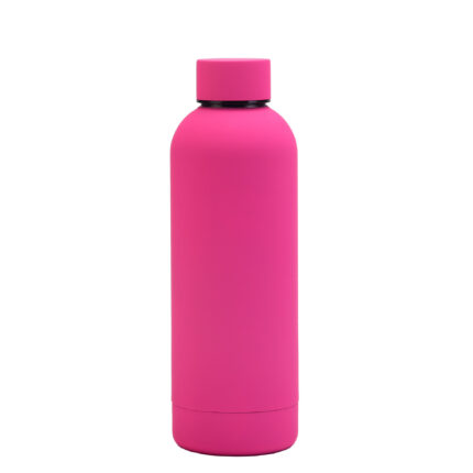 Yeway Ecofriendly Reusable Botella De Agua Water Bottle Directly Sell Double Wall Stainless Steel Custom Yoga Sport Water Bottle - Rose red color