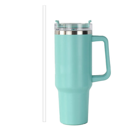 YEWAY Tumbler Travel Coffee Mug New Design 40 Oz Tumbler Stainless Steel Coffee Mugs Tumbler with Lid Modern Presents - Blue2 color