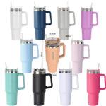YEWAY Tumbler Travel Coffee Mug New Design 40 Oz Tumbler Stainless Steel Coffee Mugs Tumbler with Lid Modern Presents product image 1