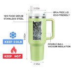 YEWAY Tumbler Travel Coffee Mug New Design 40 Oz Tumbler Stainless Steel Coffee Mugs Tumbler with Lid Modern Presents product image 4