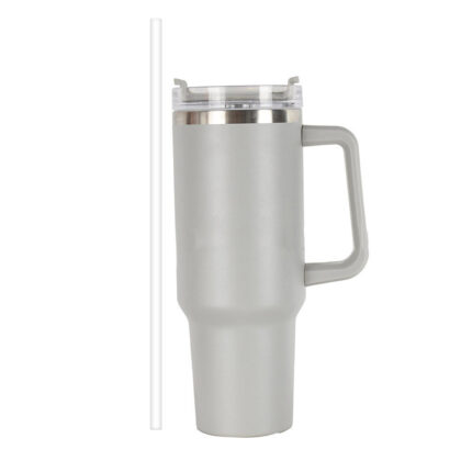 YEWAY Tumbler Travel Coffee Mug New Design 40 Oz Tumbler Stainless Steel Coffee Mugs Tumbler with Lid Modern Presents - White2 color