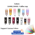 ZY 350ml 550ml Print Logo Stainless Steel Thermos Tumbler Cups Vacuum Flask Thermo Water Bottle Coffee Mug product image 3