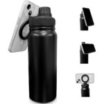 32oz Magnetic Stainless Steel Tumblers Gym and Outdoor Kitchen Phone Mount Tripod Gym Bottles product image 4