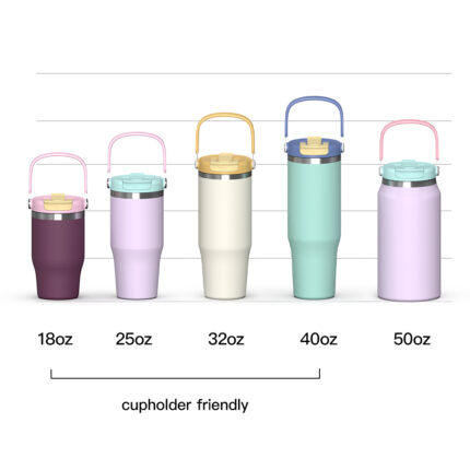 40oz Colorful Standard Mouth Stainless Steel Water Bottles High Quality From Source Factory - Size color