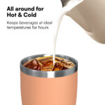 Hong Ling Best Seller 20 30 40 oz Double Wall Thermal Insulated 304 Stainless Steel Modern Tumbler Travel Coffee Tumbler Cups product image 3