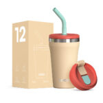 BPA-Free Double Wall Stainless Steel Water Tumbler Straw Lid New Design Vacuum Insulated Office Thermos SUS304 Business Gifts product image 4
