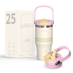 25oz Colorful Standard Mouth Stainless Steel Water Bottles High Quality From Source Factory product image 1