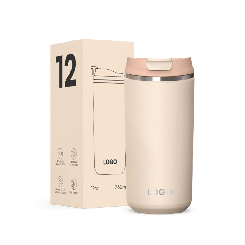 Christmas 12oz & 16oz Double Wall Stainless Steel Water Tumbler Patent Lid BPA-Free Vacuum Insulated product image 2