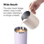 Christmas 12oz & 16oz Double Wall Stainless Steel Water Tumbler Patent Lid BPA-Free Vacuum Insulated product image 4