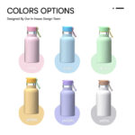 26oz Double Wall Insulated Wide Mouth Stainless Steel Water Bottles product image 2