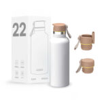 26oz Double Wall Insulated Wide Mouth Stainless Steel Water Bottles product image 4