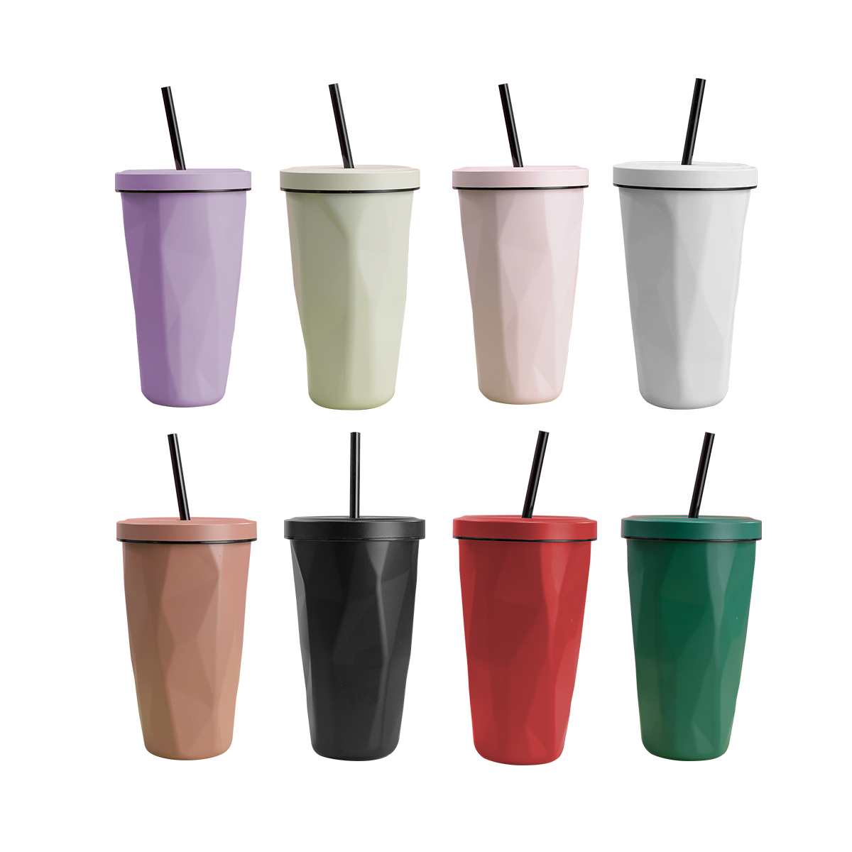 ZY 500ml Travel Coffee Mug Warmer Stainless Steel Thermal Coffee Water Mug Stainless Metal Ice Winter Coffee Mug product image 1