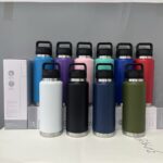 Custom Logo 18oz 36oz Double Walls Stainless Steel Tumbler Vacuum Insulated Cup Lift Ring Portable Tumbler product image 5