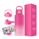24oz(720ml) Stainless Steel Eco-friend Water Bottle with Sports 8H Hot, 18/8 SS - BPA-Free product image 3