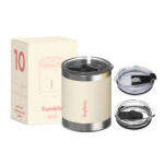 Customized 10oz Double-walled Vacuum Stainless Steel BPA-free Hot & Cold Insulation Water Bottle With Straw Lid Thermal Carafe product image 1
