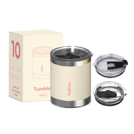 Customized 10oz Double-walled Vacuum Stainless Steel BPA-free Hot & Cold Insulation Water Bottle With Straw Lid Thermal Carafe product image 1