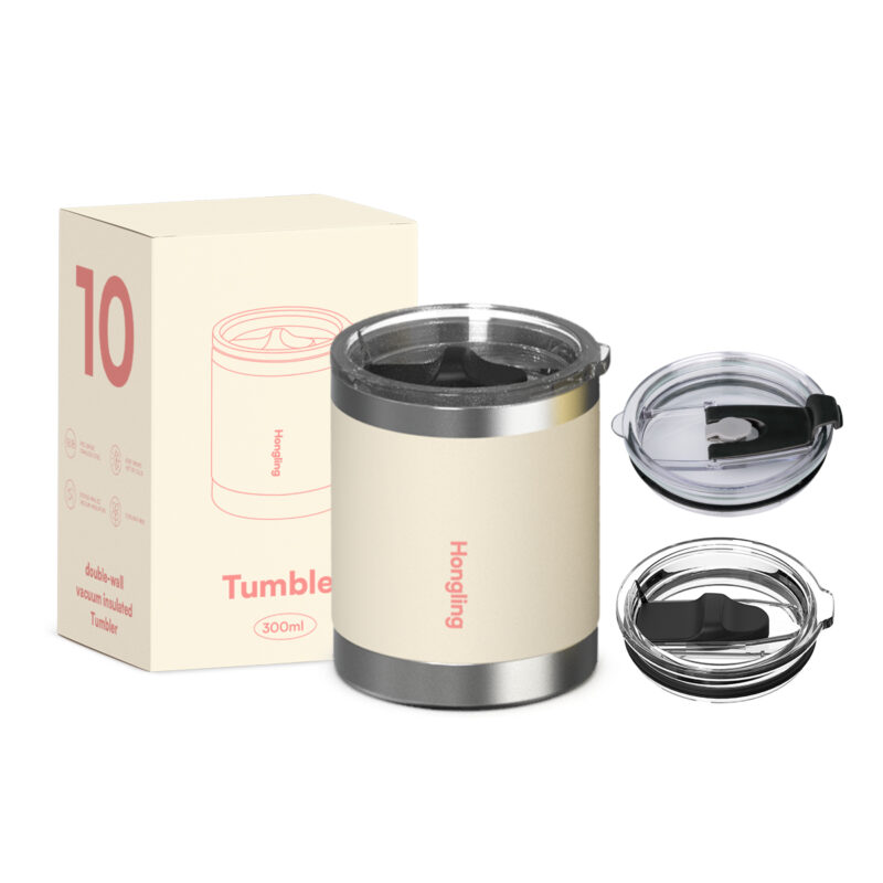 Customized 10oz Double-walled Vacuum Stainless Steel BPA-free Hot & Cold Insulation Water Bottle With Straw Lid Thermal Carafe product image 1