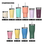 Customized 10oz Double-walled Vacuum Stainless Steel BPA-free Hot & Cold Insulation Water Bottle With Straw Lid Thermal Carafe product image 4