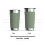 Camping Stainless Steel Vacuum Wine Drink Tea Coffee Cups Insulated Travel Coffee Mug Sublimation with Lid Coffee Tumbler product image 3