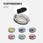 Camping Stainless Steel Vacuum Wine Drink Tea Coffee Cups Insulated Travel Coffee Mug Sublimation with Lid Coffee Tumbler product image 4