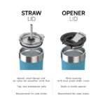 Camping Stainless Steel Vacuum Wine Drink Tea Coffee Cups Insulated Travel Coffee Mug Sublimation with Lid Coffee Tumbler product image 5