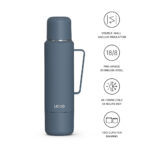 40oz Customized Large Stainless Steel Vacuum Outdoor Sports Travel Bottle Double Lid Sharing Pot Thermos Tumbler with Handle product image 3