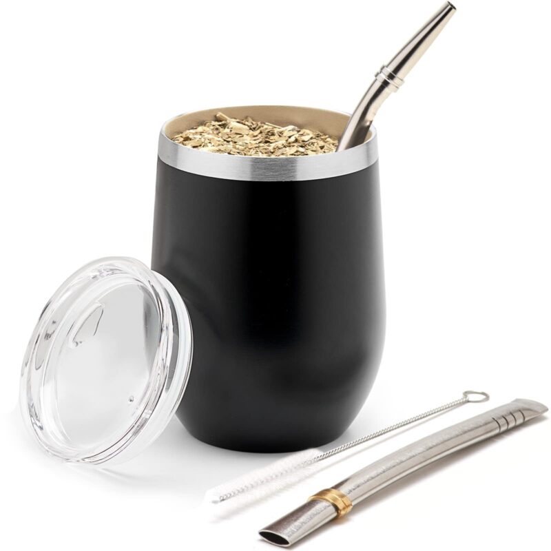 2025 12oz Double-wall Vacuum Insulated Stainless Steel Egg-shaped Tumbler Gift Cup with Lid BPA Free product image 1