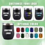 2025 12oz Double-wall Vacuum Insulated Stainless Steel Egg-shaped Tumbler Gift Cup with Lid BPA Free product image 5