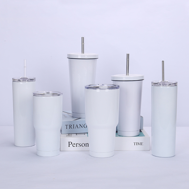 30oz Sublimation Eco-Friendly 6-12hr Thermal Double Wall Vacuum Insulated Stainless Steel Coffee Mug Splash-Proof Lid Travel Mug product image 1