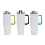 Custom Wholesale 40oz Stainless Steel Insulated Vacuum Mug Blank Sublimation Bottle Tumbler Printable Water Bottles product image 4