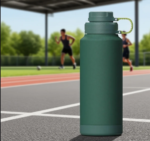 Hydro Water Bottle Flask Stainless Steel Reusable Vacuum Insulated Wide Mouth Sports Water Bottle with Straw Lid product image 2