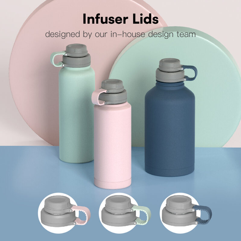 Big Capacity BPA Free Hot Sell Gym Sport Custom Vacuum Stainless Steel Vacuum Insulated Sport Water Bottle product image 2