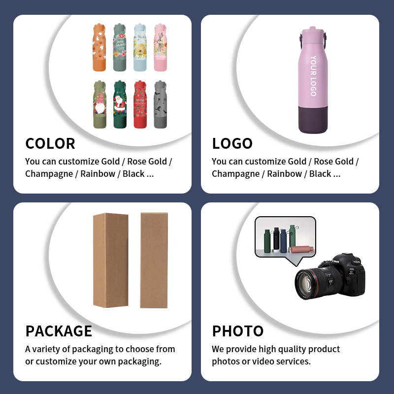 2025 New Style Customized Outdoor Double Wall Vacuum Insulated Stainless Steel 304 Tumbler Straw Handgrip Eco-Friendly product image 2
