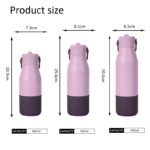 2025 New Style Customized Outdoor Double Wall Vacuum Insulated Stainless Steel 304 Tumbler Straw Handgrip Eco-Friendly product image 5