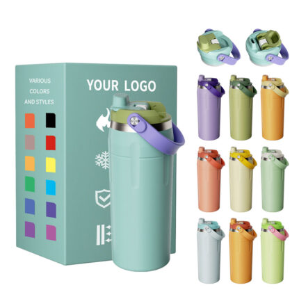 Vacuum Insulated Stainless Steel Custom Double Wall Thermos Travel Tumbler Sport Bottle 17/25/30oz 12-24hr Business Gifts - 1 color