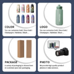 OEM 27/33oz Customized Stainless Steel Double Walled Vacuum Flask Eco-Friendly Minimalist Design Hand Grip Sports 12-24h Thermal product image 2