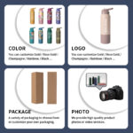 23oz 30oz BPA Free Stainless Steel 304 Vacuum Insulated Eco-Friendly Boiling Water Safe Sports Water Bottles Rotating Lid Hand product image 3