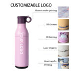 425ml+400ml Stainless Steel 304 Eco-Friendly Water Bottle with Handle and Lid 2 1 BPA Free Vacuum Flask for 12-24 Hours Thermal product image 3