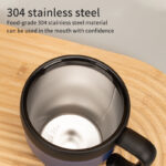 16 oz Clear 18/8 304 Stainless Steel Vacuum Insulated Tumbler Lid Straw Eco-Friendly Boiling Water Safe Custom Logo 6-12hr product image 5